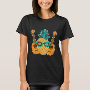 Ananas Aloha Beaches Hawaii Ukulele Geschenk - Rat T-Shirt