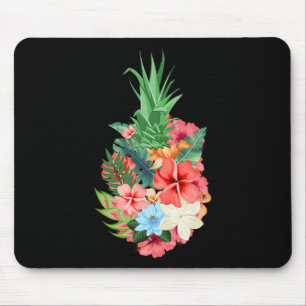 Ananas Aloha Beaches Sommer - Blume Tropisch Mousepad