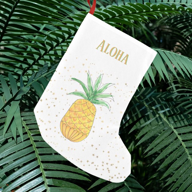 Ananas Aloha Kleiner Weihnachtsstrumpf (Von Creator hochgeladen)