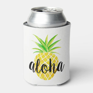 Ananas Aloha Tropical Monogram Dosenkühler