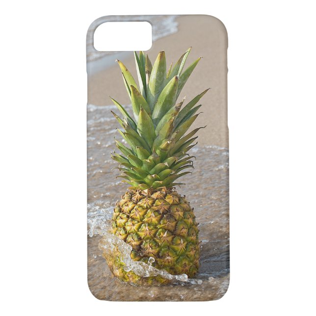 Ananas am Strand Case-Mate iPhone Hülle (Rückseite)