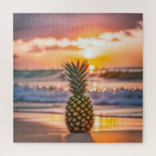 Ananas am Tropical Beach