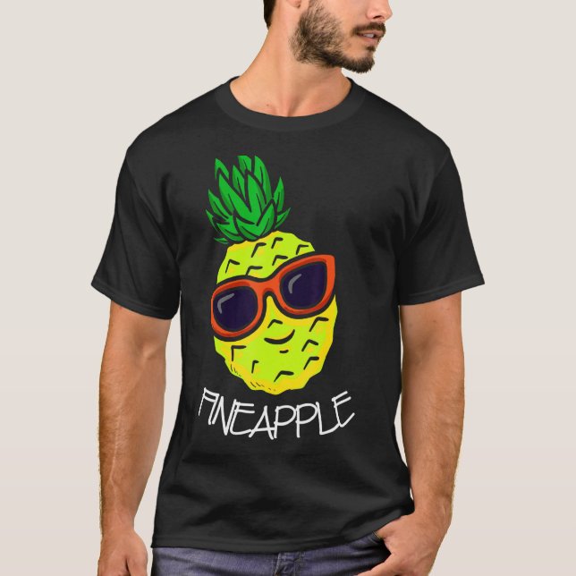 Ananas-Ananas-Ananas-Zitrusfrucht-Ananas T-Shirt (Vorderseite)