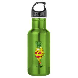 Ananas Ananas Button-up Girl Water Flasche Edelstahlflasche