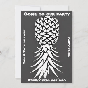 Ananas Anpassbare Party Einladung