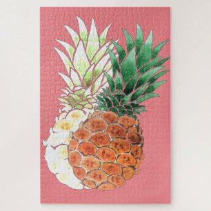 Ananas, Aquarell .
