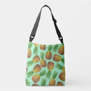 Ananas Aquarell 2 Tragetaschen Mit Langen Trägern