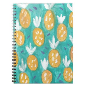 Ananas Aquarelldruck Notizblock