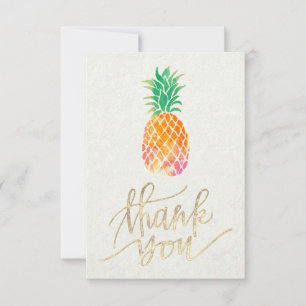 ananas aquarelle merci