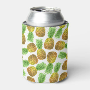 Ananas-Aquarellmuster Dosenkühler