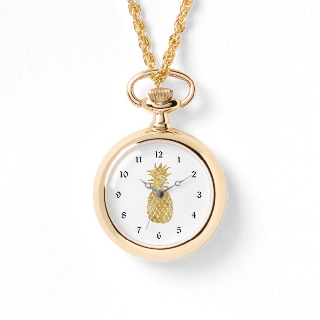 Ananas Armbanduhr (Vorderseite)