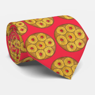 Ananas Auf dem Kopf Backkuchen Kirschen backen Des Krawatte