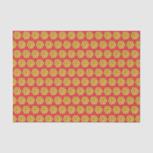 Ananas Auf dem Kopf Backkuchen Kirschen backen Des Seidenpapier