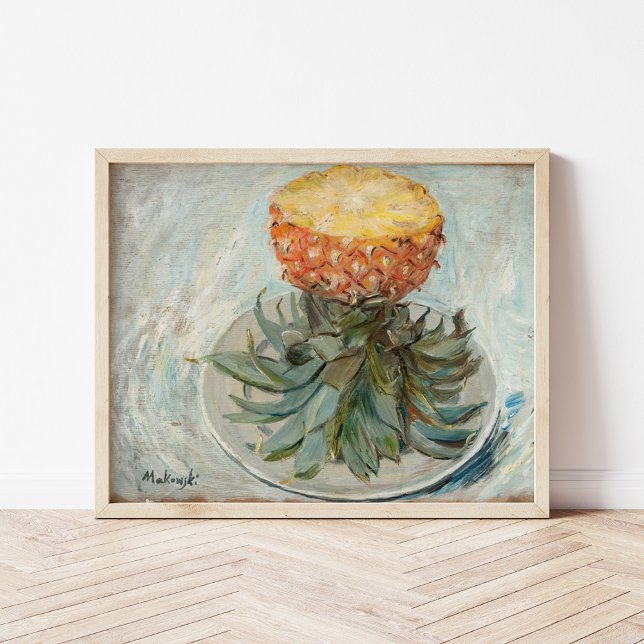 Ananas auf einer Platte | Tadeusz Makowski Poster (Von Creator hochgeladen)