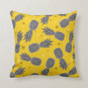 Ananas auf Gold Kissen
