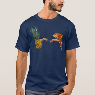 Ananas auf Pizza Kreation eines Meisterwerks Funny T-Shirt