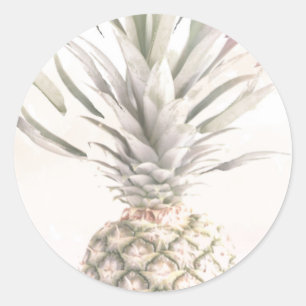 Ananas-Aufkleber Runder Aufkleber