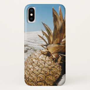 Ananas aus Gold am Strand Case-Mate iPhone Hülle