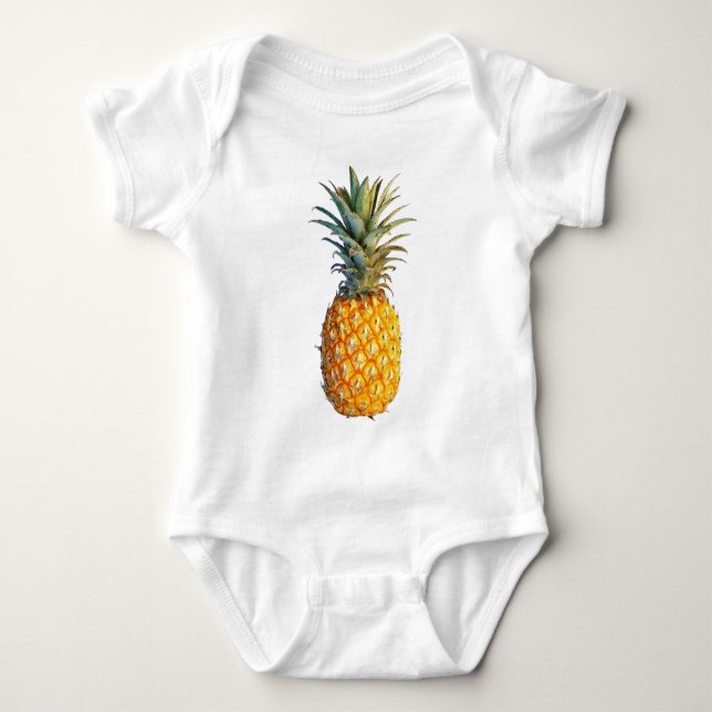 Ananas Baby Strampler (Vorderseite)