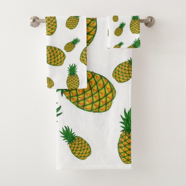 Ananas Badezimmer Handtuch Sets (Insitu)