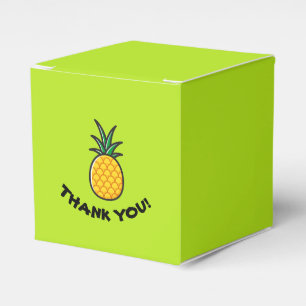 Ananas Ballotins tropicaux personnalisés