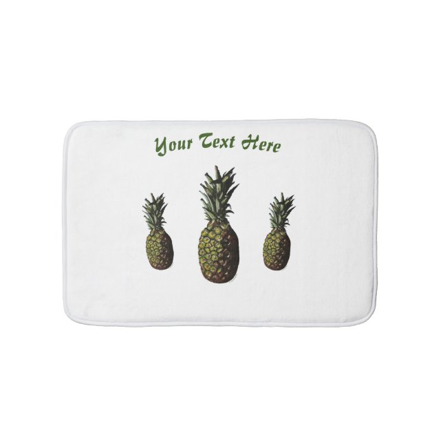 Ananas Bath Mat Badematte (Vorderseite)