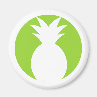 Ananas Begrüßungsgrafik Magnet