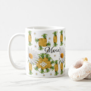 Ananas blanc marmite Mug