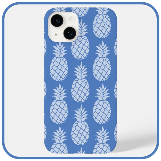 Ananas Blue Case-Mate iPhone 14 Hülle (Von Creator hochgeladen)