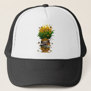 Ananas Bücher Truckerkappe