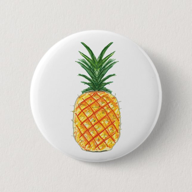 Ananas Button (Vorderseite)