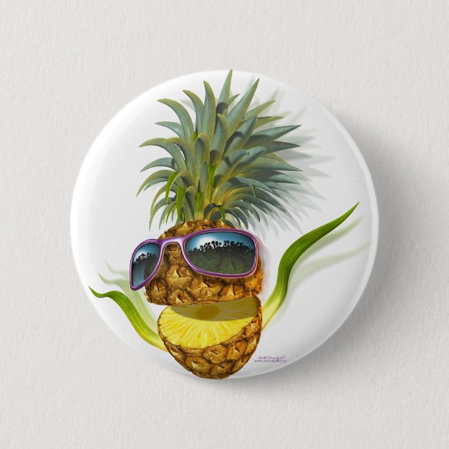 Ananas Button (Vorderseite)