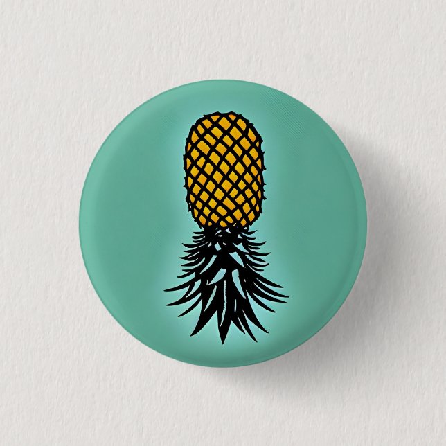 Ananas Button (Vorderseite)