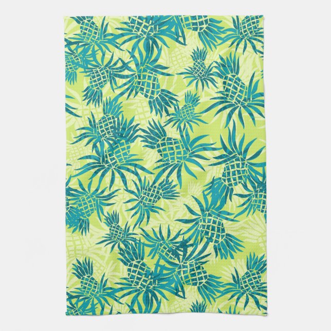 Ananas Camouflage Hawaiian Küchentuch (Vertikal)