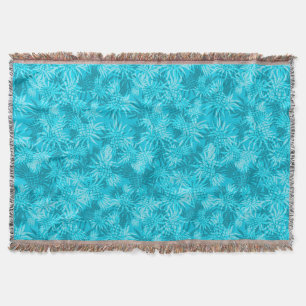 Ananas-Camouflage Hawaiian Throw Blanket Decke