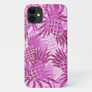 Ananas-Camouflage Hawaiian Tropical - Rosa Case-Mate iPhone Hülle