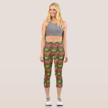 Ananas Capri-Leggings
