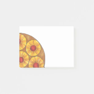 Ananas Cherry auf dem Kopf Nachstehend Nachfüllen Post-it Klebezettel
