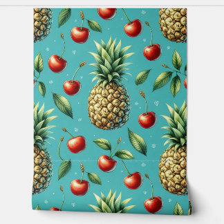Ananas Cherry Bliss Tapete