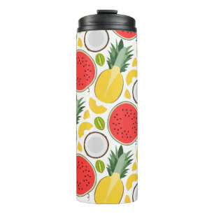 Ananas Coconut Wassermelone Stücke Thermosbecher