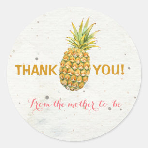 Ananas danken Ihnen Aufkleber