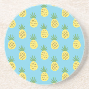 Ananas Delight: Tropische Fruchtwerbung Getränkeuntersetzer