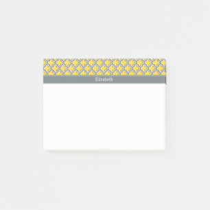 Ananas Dk Gray Marokkanisch #5DS Char Name Monogra Post-it Klebezettel
