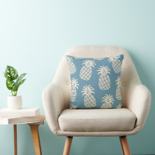 Ananas-Drehung Tropisches Design Kissen