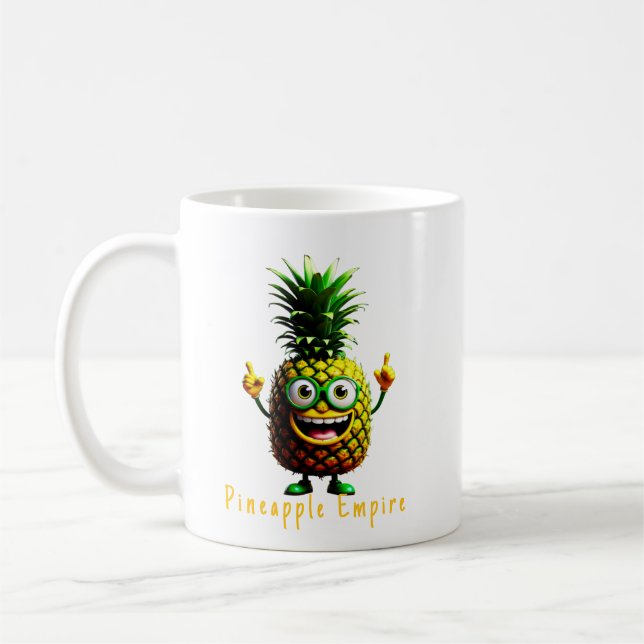 Ananas-Dundee - Ananas-Reich Kaffeetasse (Links)
