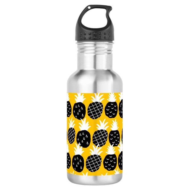Ananas Edelstahlflasche (Vorderseite)