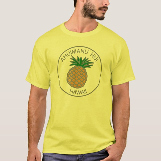 Ananas EL T-Shirt (Vorderseite)