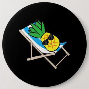 Ananas Entspannende Ananas Frucht Liebe Ananas Button