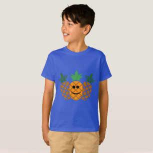 Ananas-Entwurf - das Hanes TAGLESS® der Kinder T T-Shirt