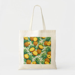 Ananas-Ernte-Muster Tragetasche